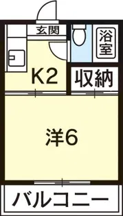 キャッスル85【4階】の間取り