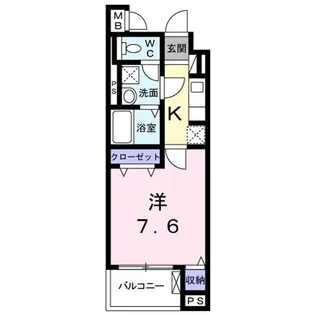 エルバーグ モンテ【3階】の間取り