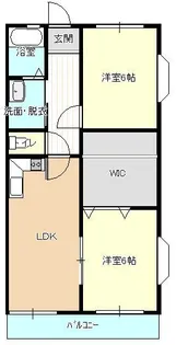 ミノルマンション【3階】の間取り