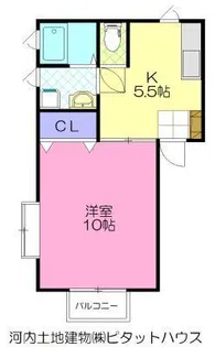 コーポRAITO【2階】の間取り