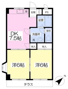 クオリティI【1階】の間取り