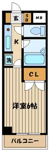 パセオ分梅【1階】の間取り