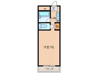 ミルオンデュ-ル 竹生【9階】の間取り