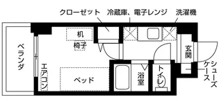 キャンパスヴィレッジ西宮甲東園【6階】の間取り