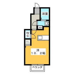 フローリル そはらC棟【1階】の間取り