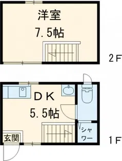 ikka吉田 C棟の間取り