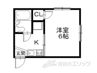 モクメハイツ【1階】の間取り
