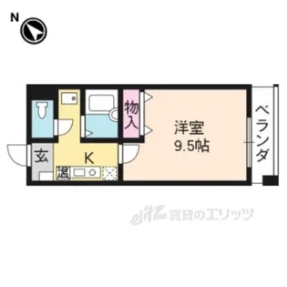RacoonD1【2階】の間取り