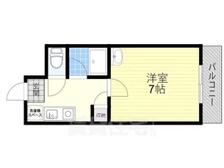 アメニティハウス【3階】の間取り