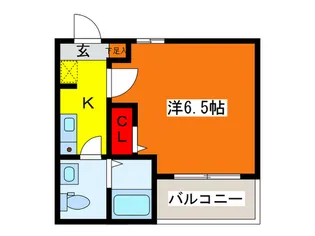 パルテ-ル王子神谷【2階】の間取り