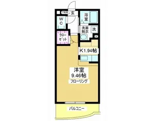 サニーコート若葉【2階】の間取り