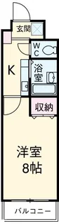 ヴィラージュ栄【2階】の間取り