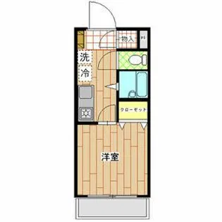 ジェイワンヒルズ西船【1階】の間取り