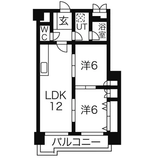 福岡県福岡市中央区薬院2【マンション】の間取り