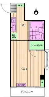 メゾン第二上井草【3階】の間取り