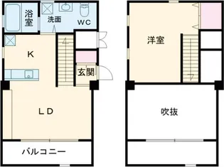 ウインドミル21【3階】の間取り
