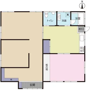 静岡県富士宮市山宮【一戸建】の間取り