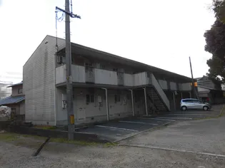 岡山県岡山市北区京山2【アパート】の外観