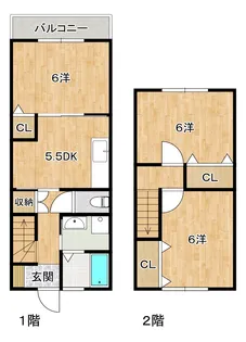 高知県高知市福井町【一戸建】の間取り
