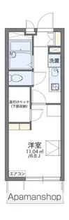 レオパレスワイナーム【3階】の間取り