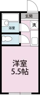 1Rの間取り画像