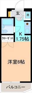 ヒルサイド46【2階】の間取り