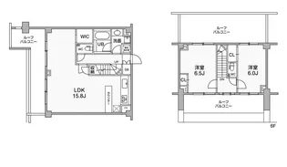 六本木デュープレックスエムズ【5階】の間取り