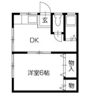 徳島県徳島市南昭和町4【アパート】の間取り