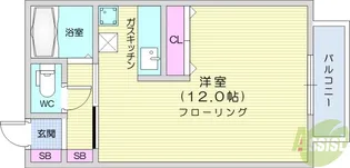 ファーストエイト桜ヶ丘【1階】の間取り