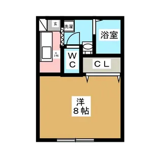 メゾンS【1階】の間取り