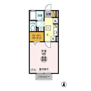 クヒオ【1階】の間取り