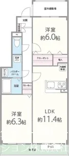 サンシエスタ【1階】の間取り