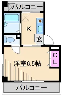 星和ビル師岡【2階】の間取り