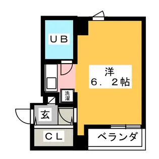 ガーデンコート湯島【5階】の間取り