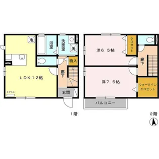 東京都練馬区田柄4【一戸建】の間取り