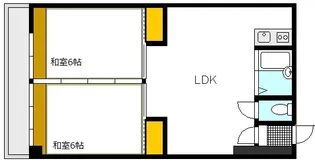 広島県広島市南区出島1【マンション】の間取り