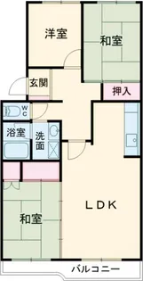 エミネンス小山3号棟【4階】の間取り