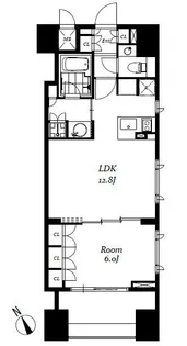 チェスターコート御茶ノ水【12階】の間取り