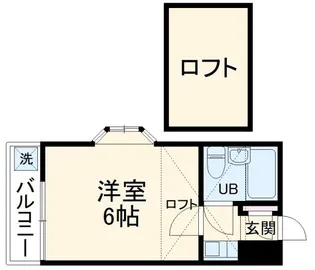 ジュネパレス新検見川第01【2階】の間取り