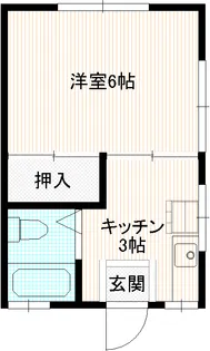 サンセール平山【1階】の間取り