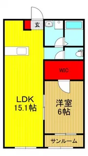 IMAV【1階】の間取り