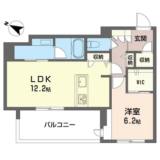ロスマリーノ 東川口【2階】の間取り
