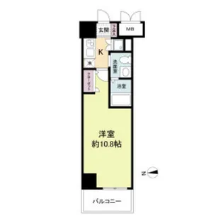 フェニックスレジデンス堺東【4階】の間取り