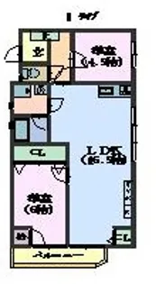 リノヴェール本山【4階】の間取り