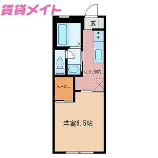 シュペリュール【1階】の間取り