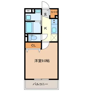 La Fenice【1階】の間取り