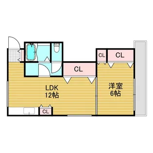 大旺第3マンション【3階】の間取り