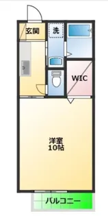 Tom’s(トムズ)B棟【2階】の間取り