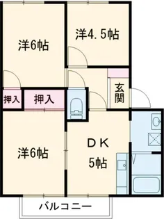 シーサイドヴィラ浮島 A棟【1階】の間取り