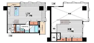 アーバネックス淀屋橋【9階】の間取り